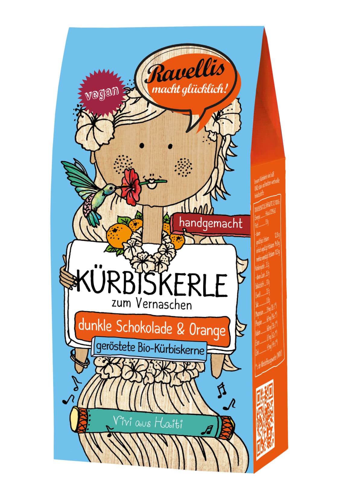 Kürbiskerne - Dunkle Schokolade & Orange