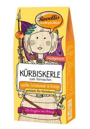 Kürbiskerne - Weiße Schokolade & Orange